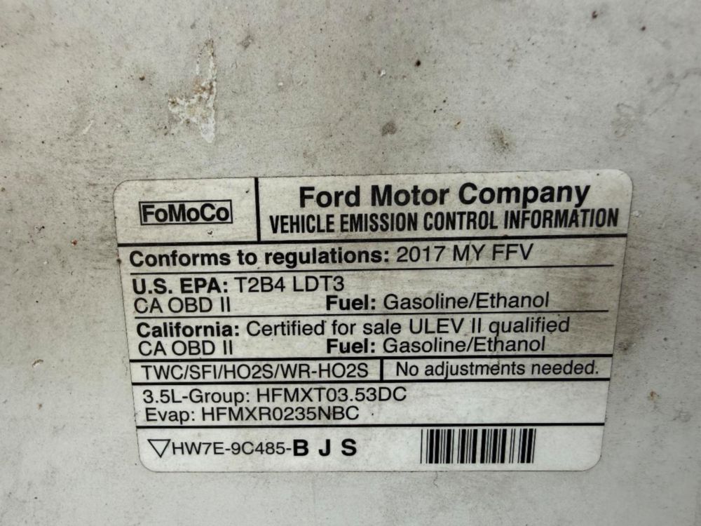 2017 Ford F-150 Pickup Truck