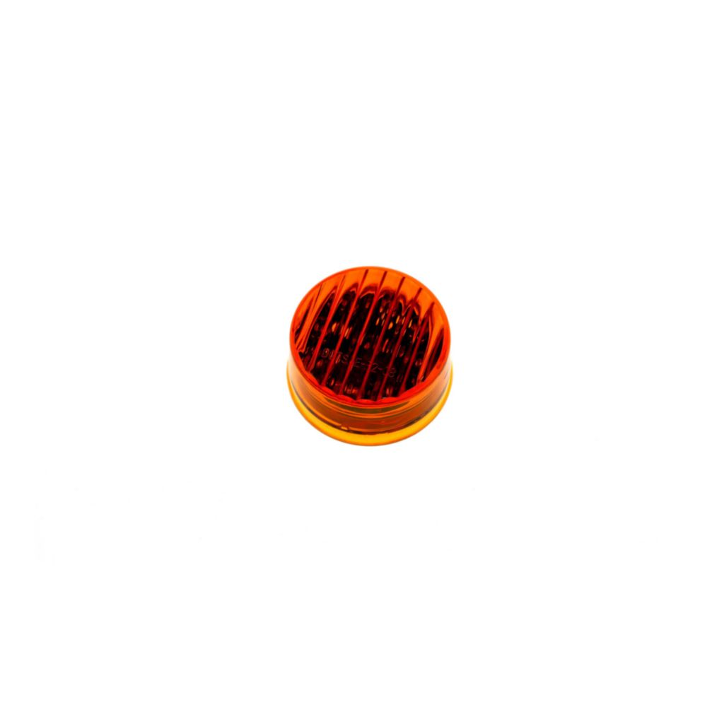 2" Amber Marker Round LED Ligh
