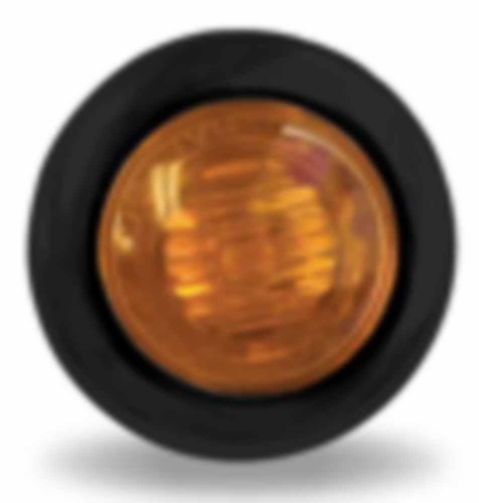 3/4-INCH AMBER MARKER ROUND LE