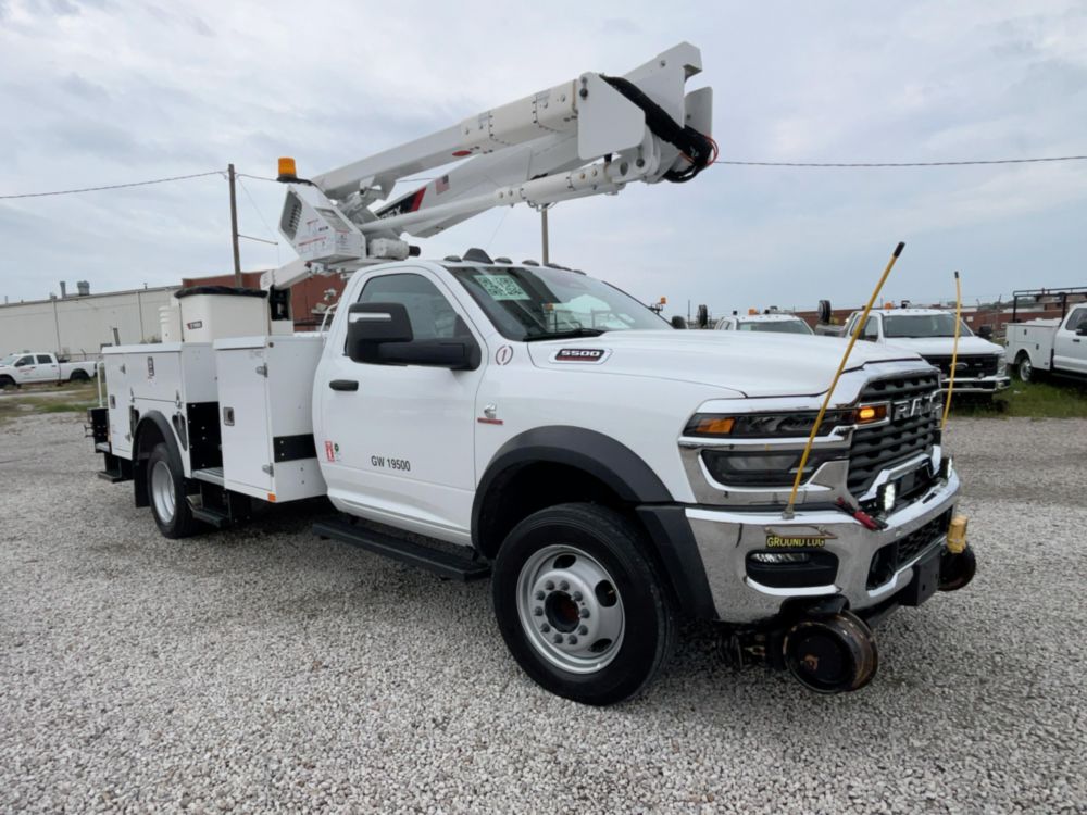 2026 RAM 5500 4x4 Terex Utilities LT40 Hi-Rail Bucket Truck