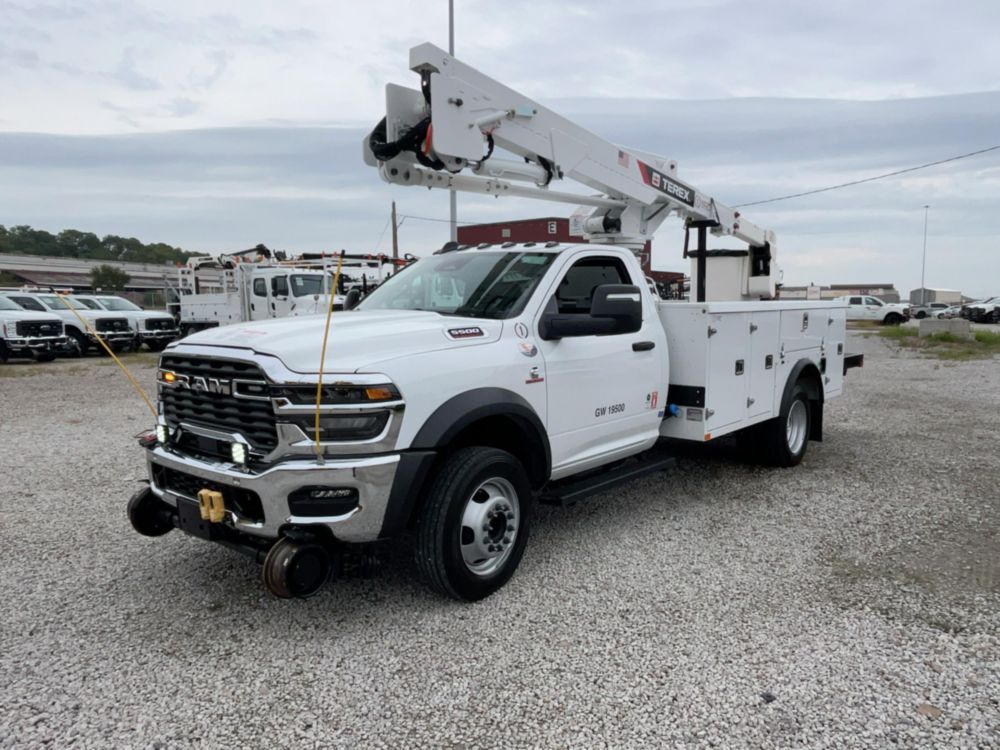 2026 RAM 5500 4x4 Terex Utilities LT40 Hi-Rail Bucket Truck