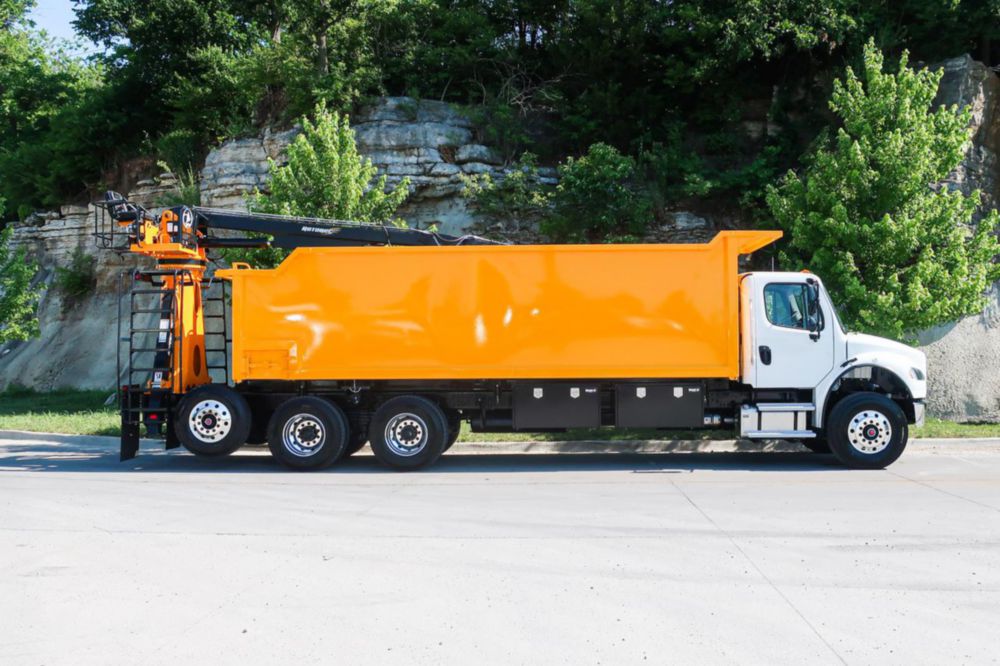 22,000 lbs 360 Degrees Continuous Telescopic Boom W/O Magnet Grapple