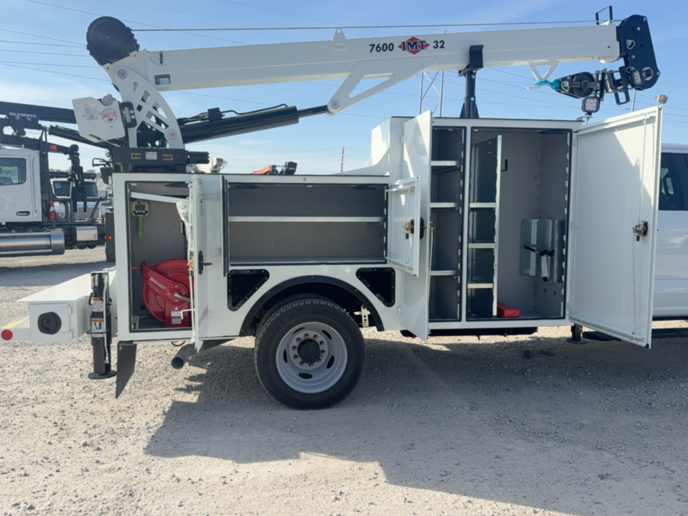 2025 Ford F550 4x4 IMT Dom1 Service Truck w/ 7600 Crane