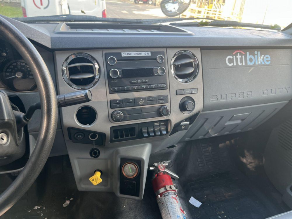 2019 Ford F-750 4x2 Flat Bed Knuckleboom Truck 