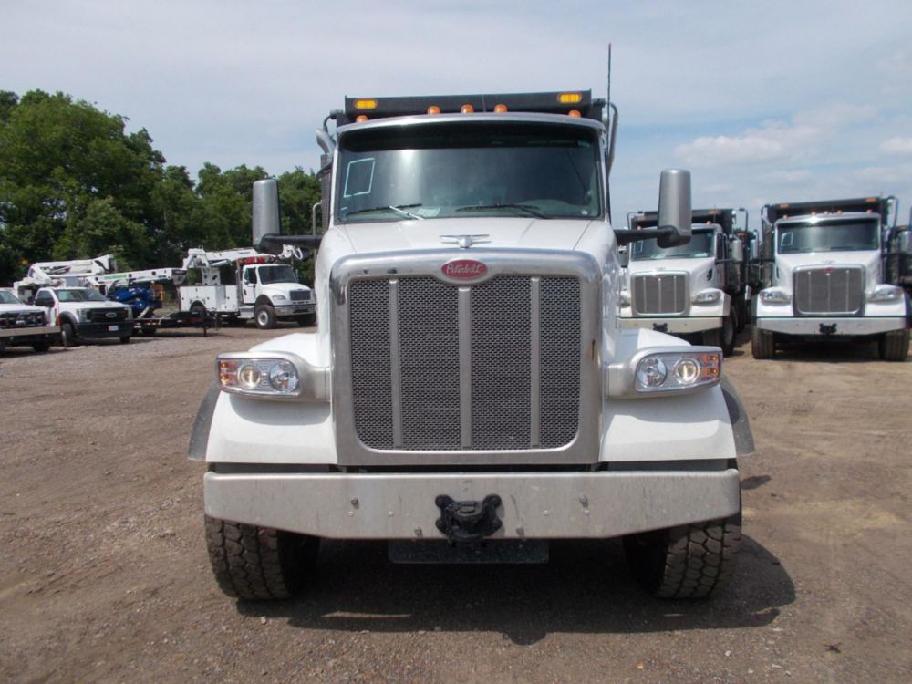 2026 Peterbilt 567 Quad Axle 18' Load King Dump Truck