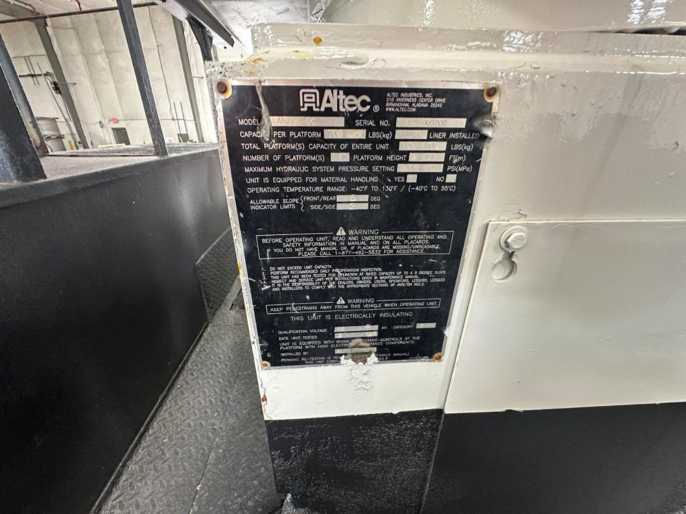 2016 Freightliner M2 Altec AN55E-OC Material Handler Bucket Truck