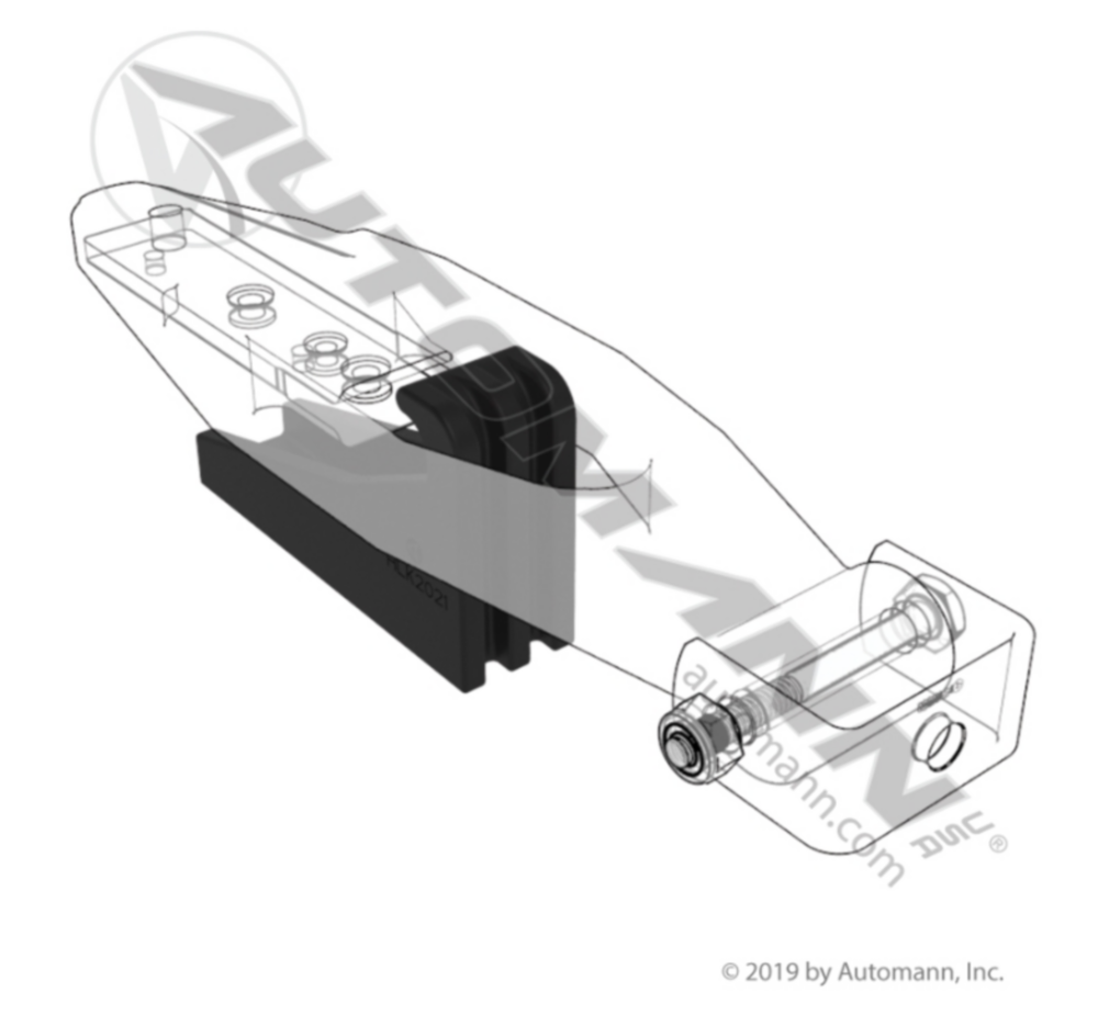 Automann Hood Latch Bracket Ken-Pete