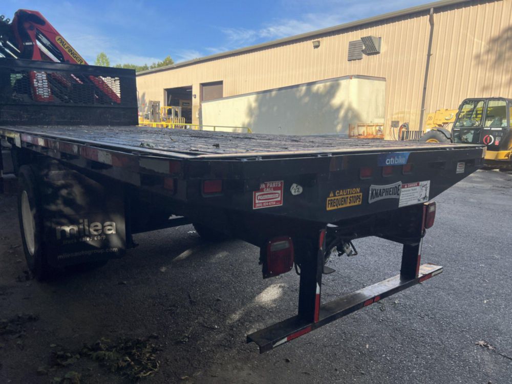 2019 Ford F-750 4x2 Flat Bed Knuckleboom Truck 
