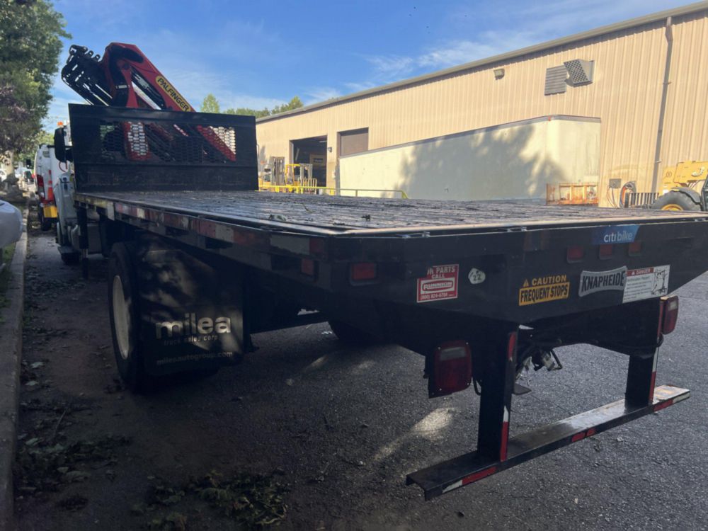 2019 Ford F-750 4x2 Flat Bed Knuckleboom Truck 