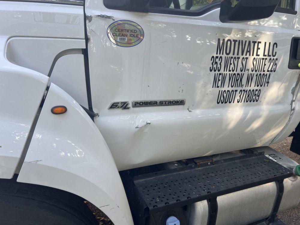 2019 Ford F-750 4x2 Flat Bed Knuckleboom Truck 