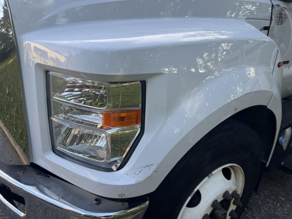 2019 Ford F-750 4x2 Flat Bed Knuckleboom Truck 