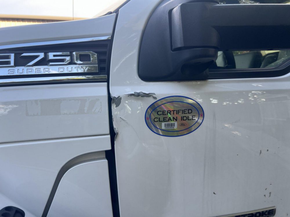 2019 Ford F-750 4x2 Flat Bed Knuckleboom Truck 