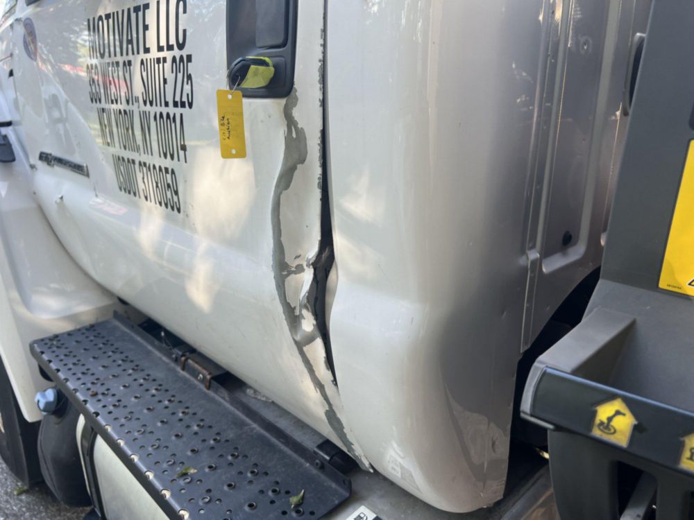 2019 Ford F-750 4x2 Flat Bed Knuckleboom Truck 