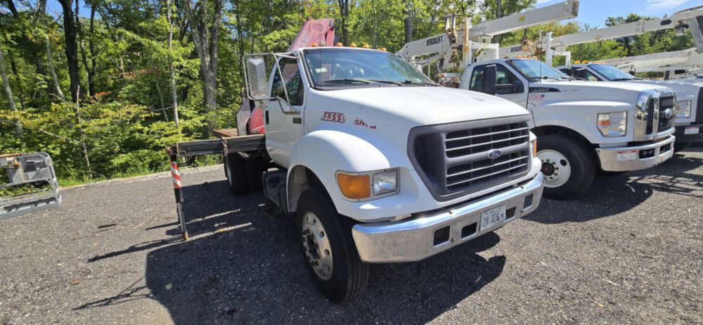 2000 Ford F-650 Fassi F-80A.23 Knuckleboom Truck