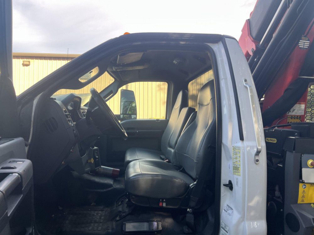 2019 Ford F-750 4x2 Flat Bed Knuckleboom Truck 