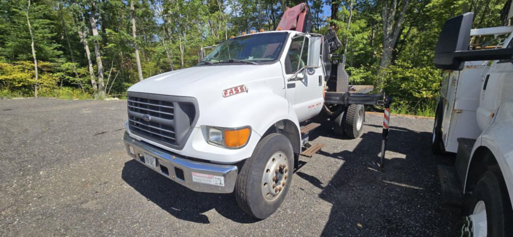 2000 Ford F-650 Fassi F-80A.23 Knuckleboom Truck