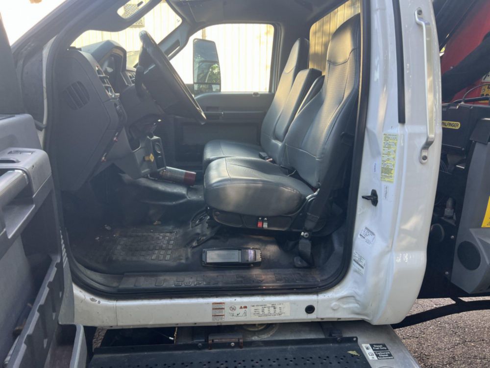 2019 Ford F-750 4x2 Flat Bed Knuckleboom Truck 