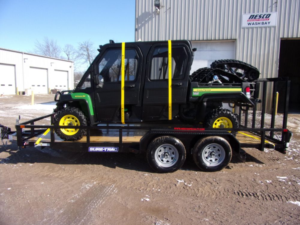22.8 hp Diesel 4-Person 1,000 lbs 4WD ATV/UTV