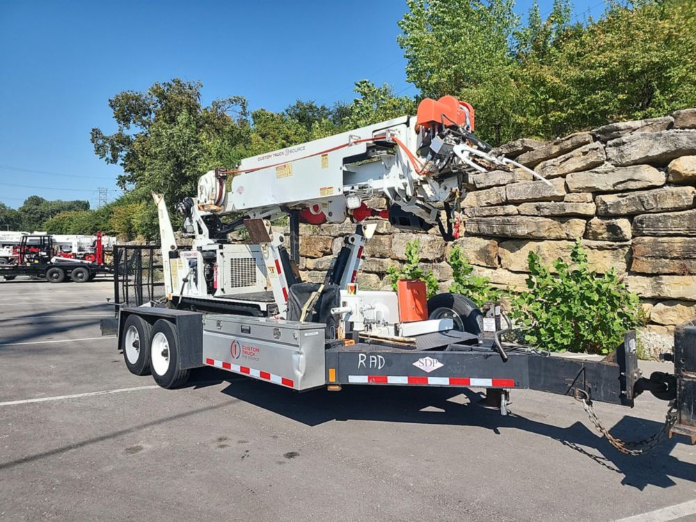 2017 SDP EZ Hauler 55MLP Backyard Mini Derrick With Support Trailer