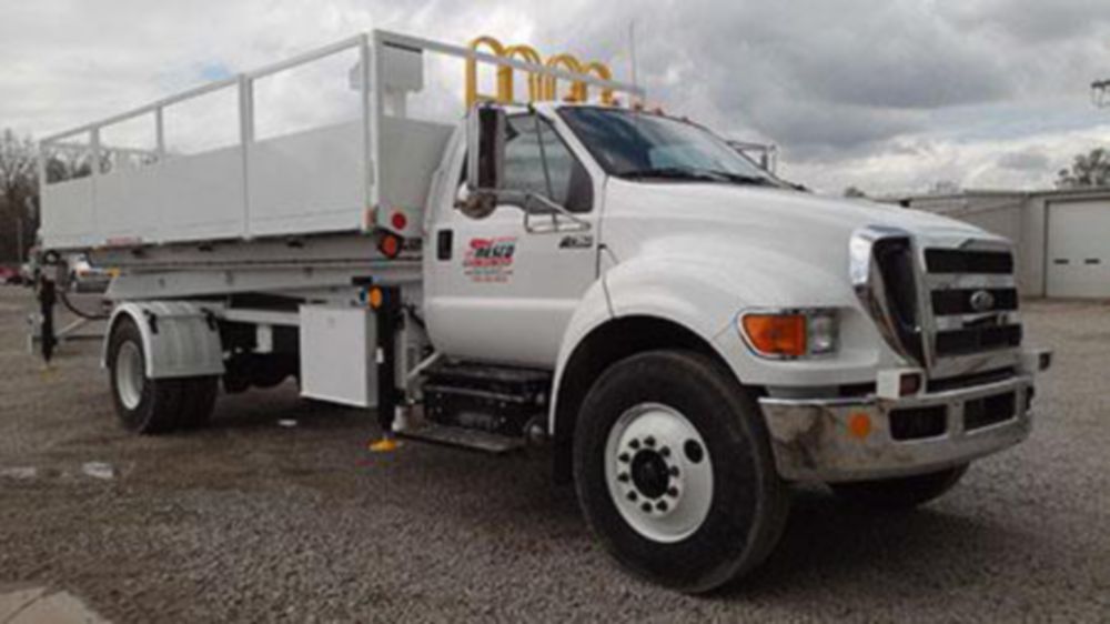 Scissor Lift Platform Truck Rental Custom Truck One Source