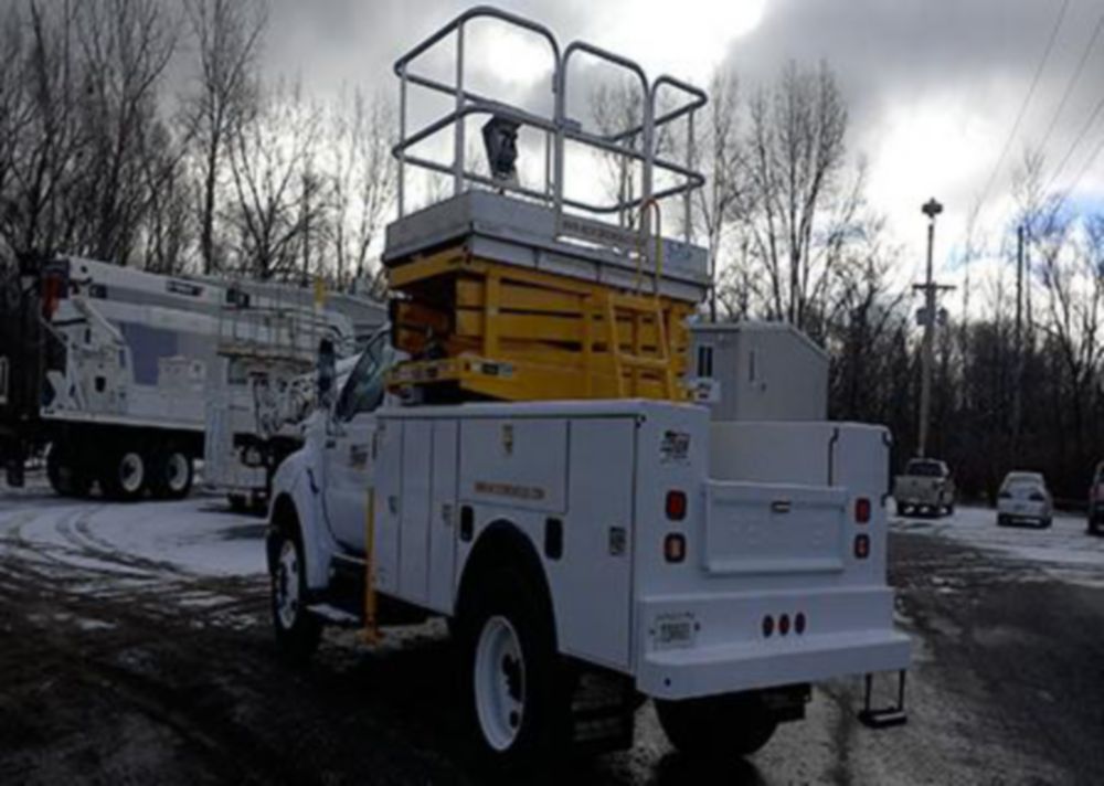 Scissor Lift Platform Truck