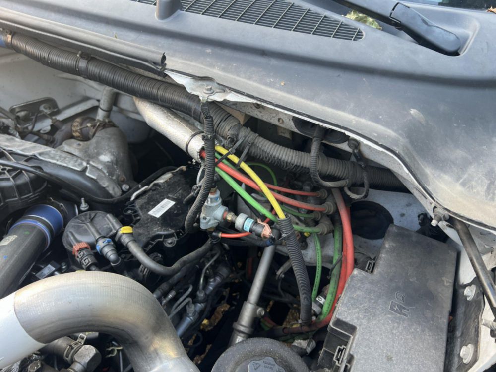 2019 Ford F-750 4x2 Flat Bed Knuckleboom Truck 