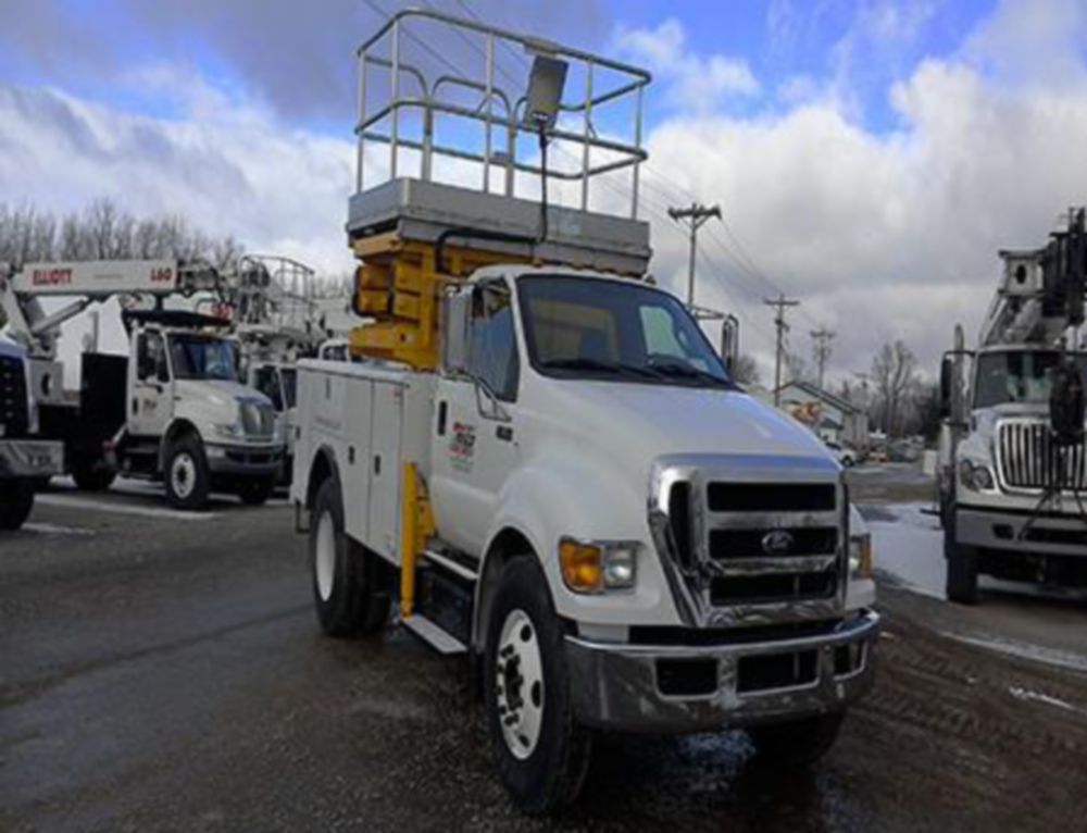 Scissor Lift Platform Truck