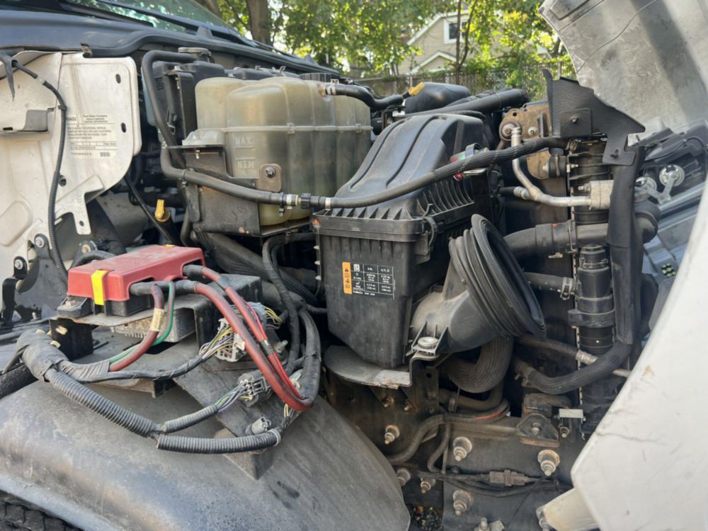 2019 Ford F-750 4x2 Flat Bed Knuckleboom Truck 