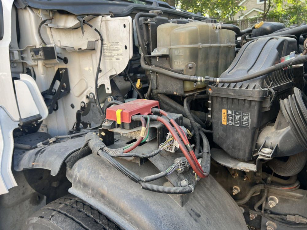 2019 Ford F-750 4x2 Flat Bed Knuckleboom Truck 