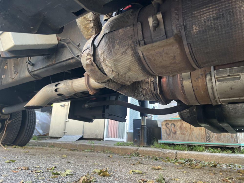 2019 Ford F-750 4x2 Flat Bed Knuckleboom Truck 