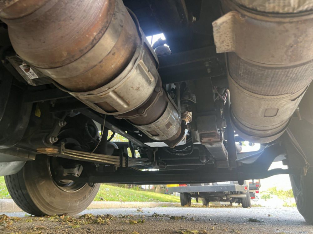 2019 Ford F-750 4x2 Flat Bed Knuckleboom Truck 