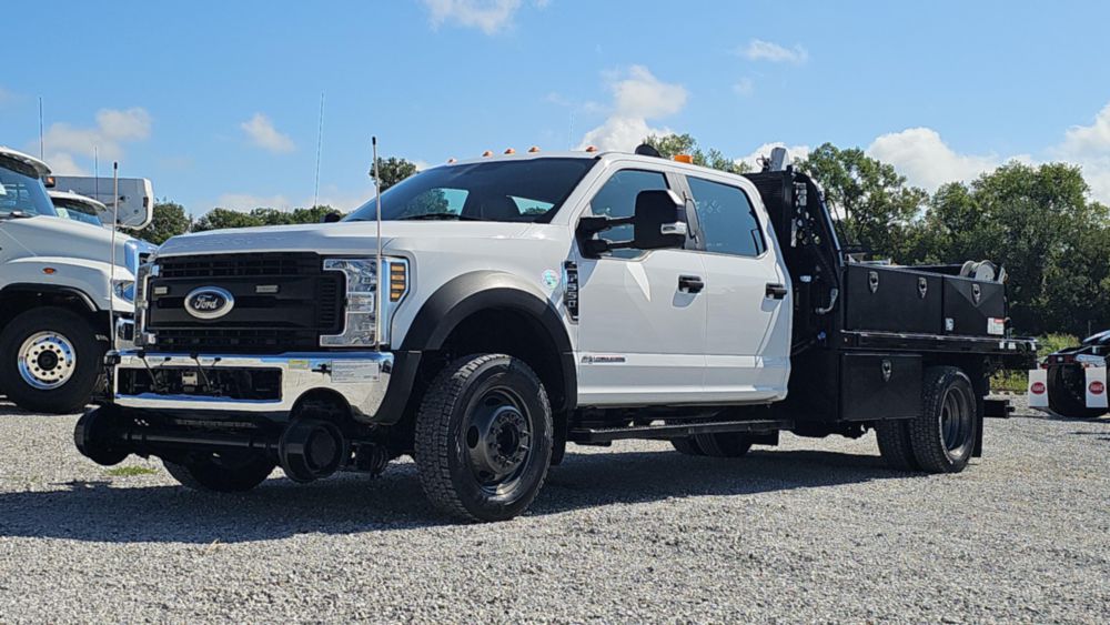 2019 Ford F550 Crew Cab 4x4 STELLAR TC33-2H Hi-Rail Service Truck