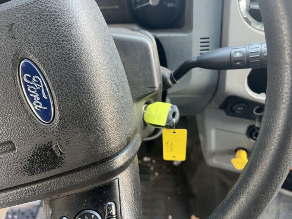 2019 Ford F-750 4x2 Flat Bed Knuckleboom Truck 