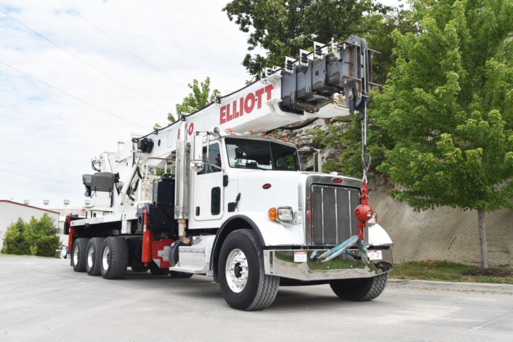 2015 Peterbilt 365 8x6 Elliott E160R E-Line Aerial Truck