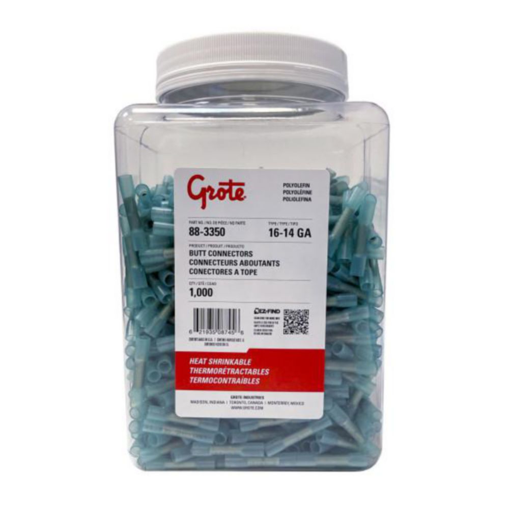 Heat Shrinkable Butt Connectors - Polyolefin