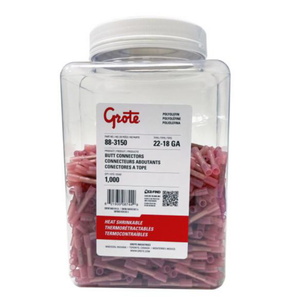Heat Shrinkable Butt Connectors - Polyolefin
