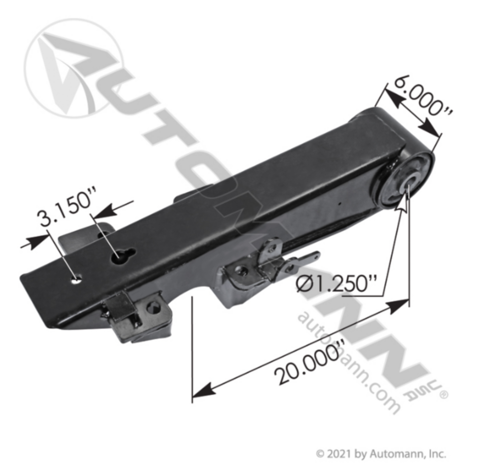 Automann Beam Assembly Roadside Hendrickson