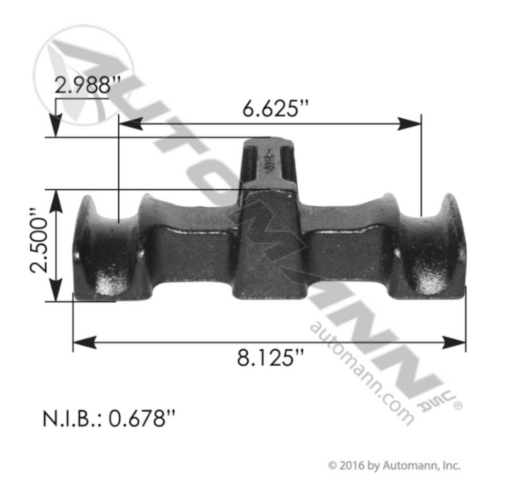 Automann U Bolt Saddle Peterbilt