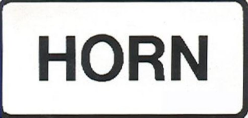 DECAL - HORN
