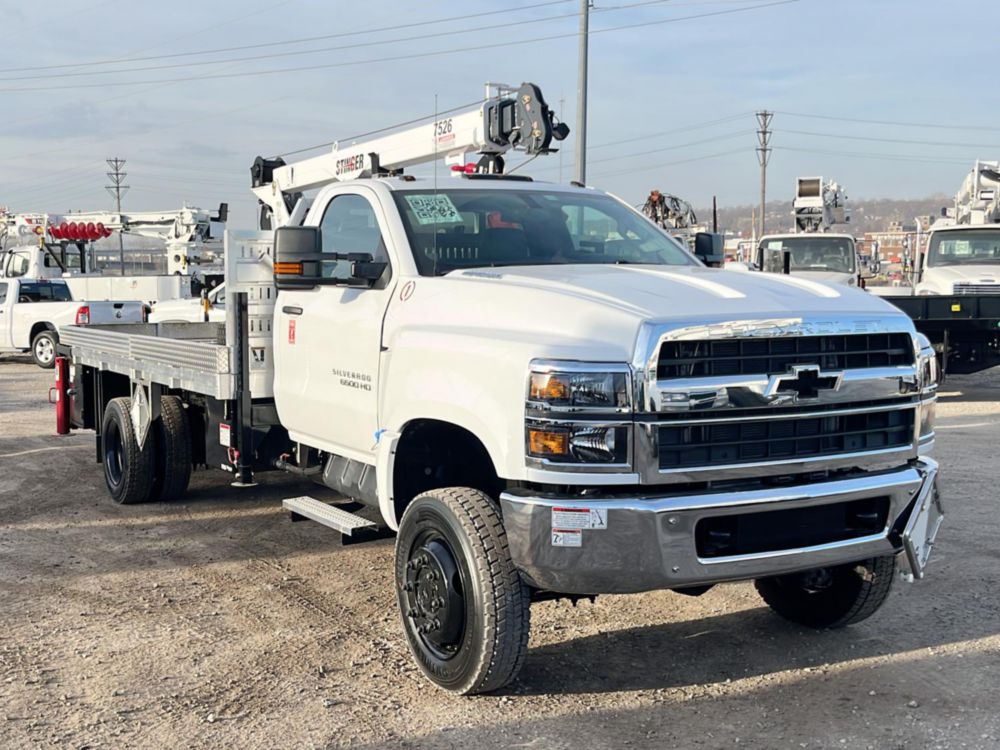 2023 Chevrolet 6500 4x4 Load King Voyager-P Service Truck w/ Stinger Crane