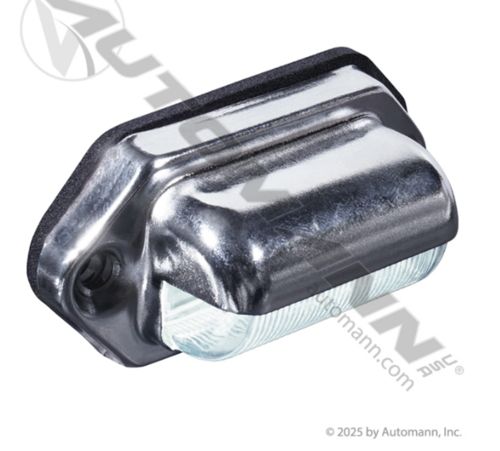 Automann License Light LED Surface Mnt Chrome Bod
