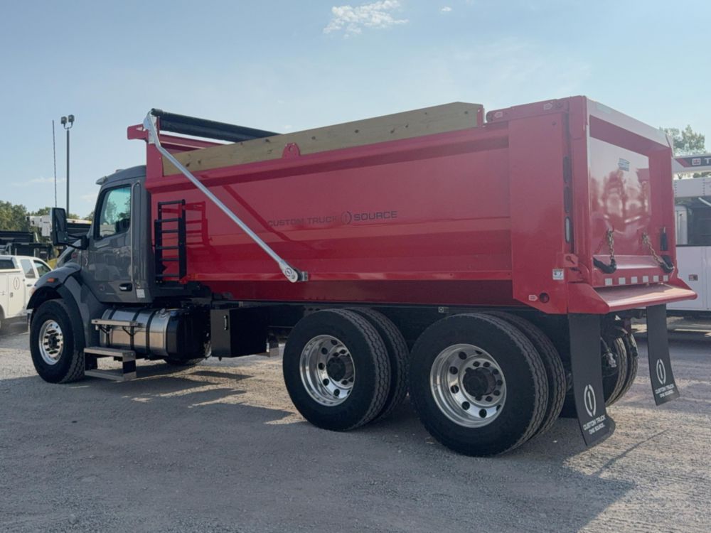 2025 Peterbilt 548 6x4 16' Load King Dump Truck