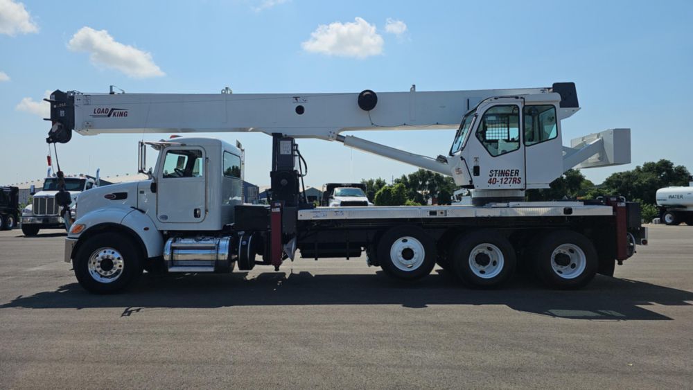 2019 Peterbilt 348 8x4 Load King Stinger 40-127RS Boom Truck