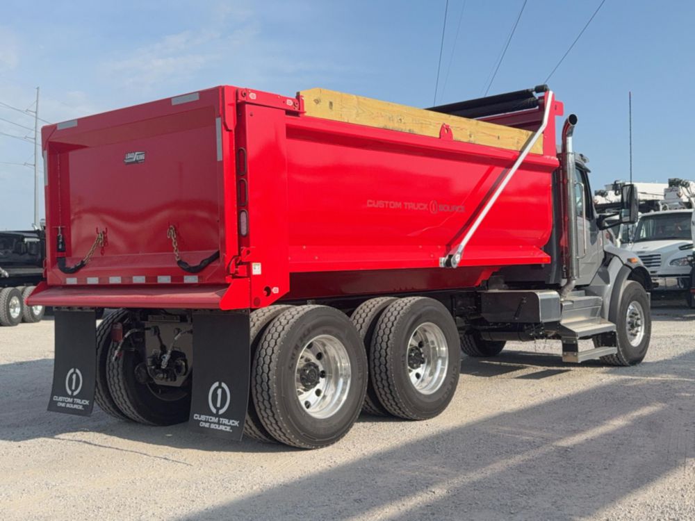 2025 Peterbilt 548 6x4 16' Load King Dump Truck