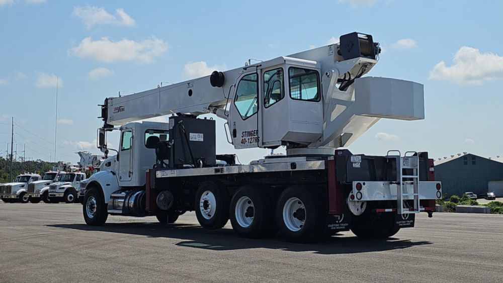 2019 Peterbilt 348 8x4 Load King Stinger 40-127RS Boom Truck