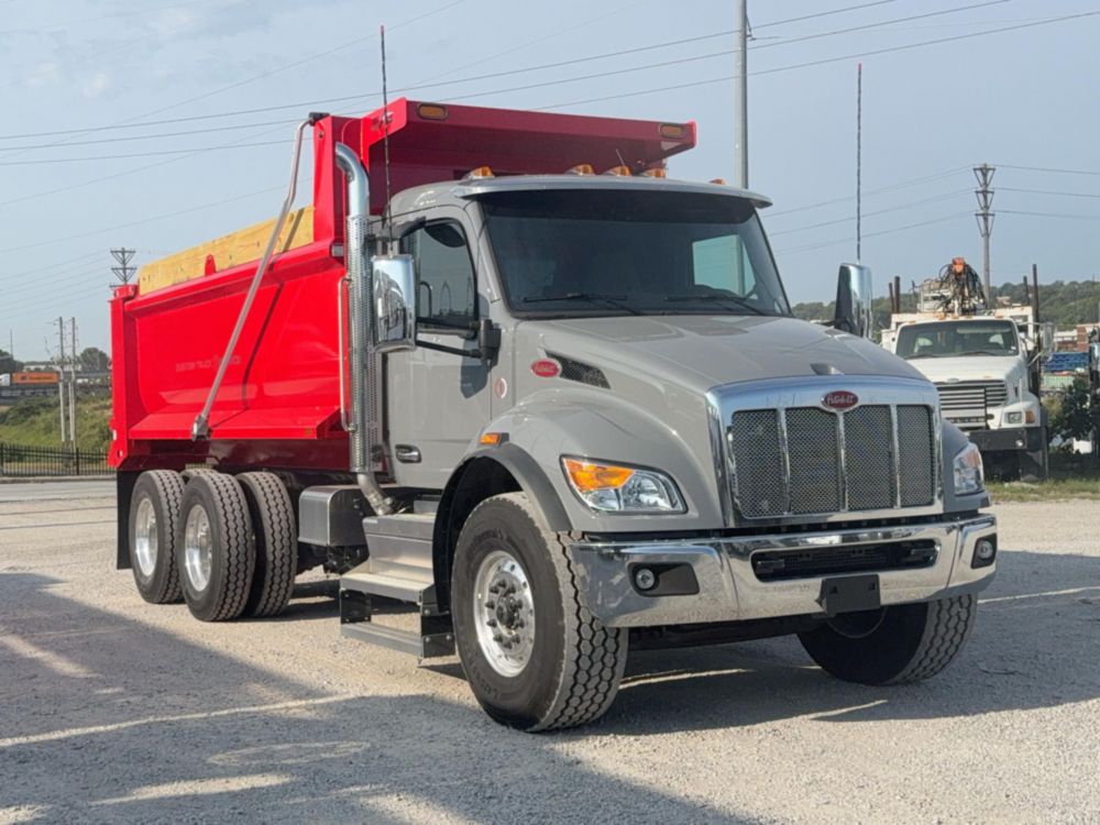 2025 Peterbilt 548 6x4 16' Load King Dump Truck