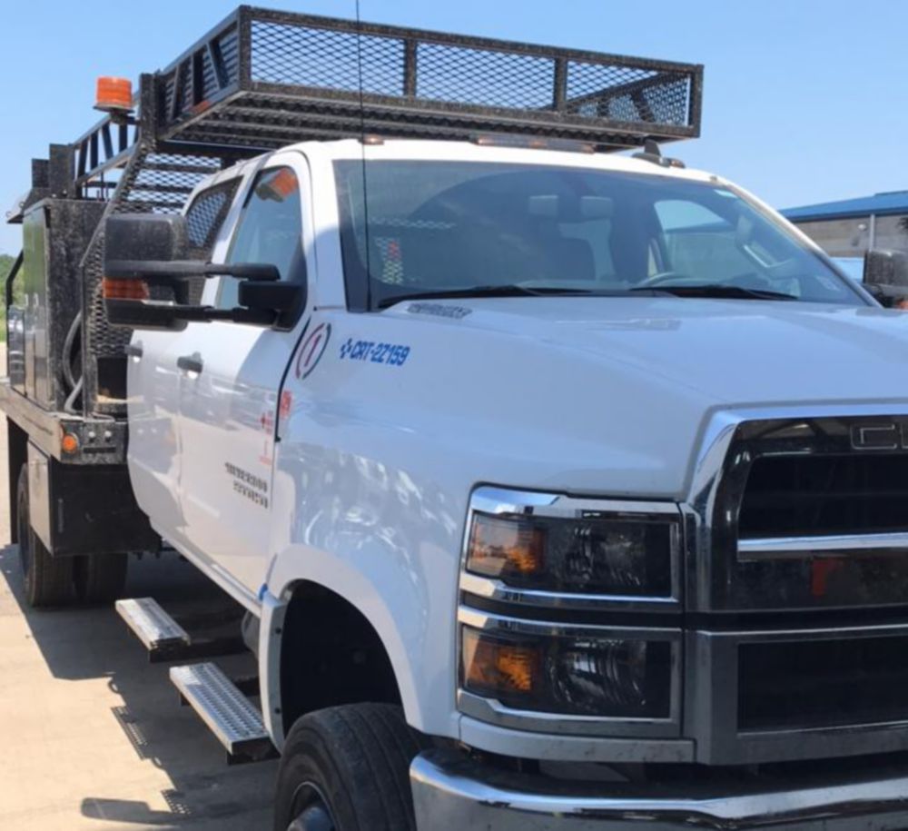 Class 3/5 Crew Cab Flatbed Truck