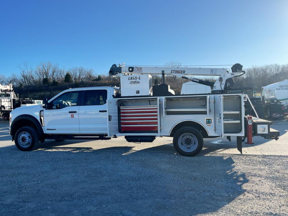 2025 Ford F550 4x4 Load King STINGER 7526 Service Truck