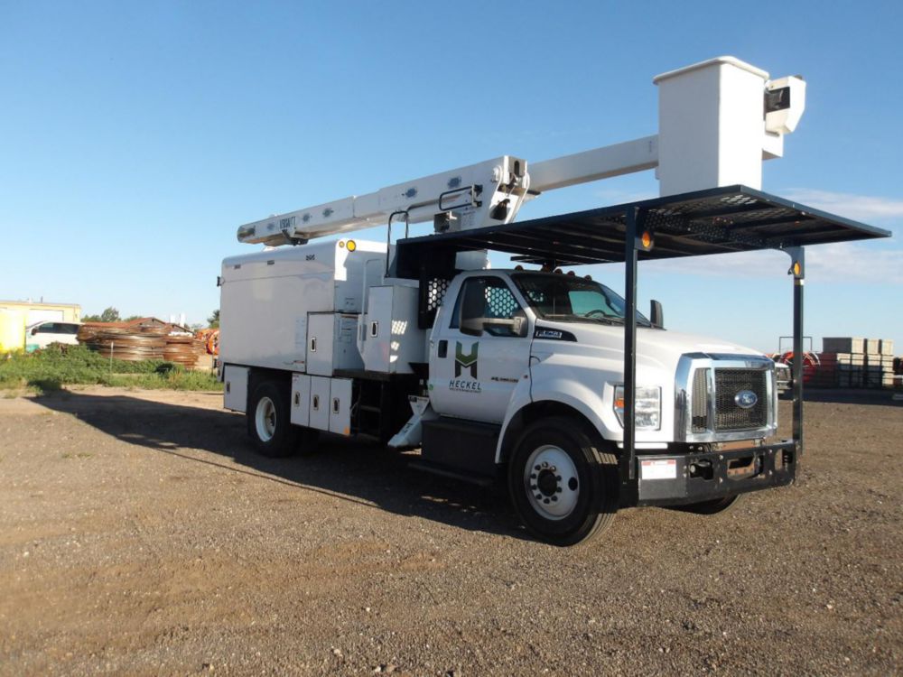 2018 Ford F-750 4x2 Versalift VO-260-REV-03 Forestry Bucket Truck