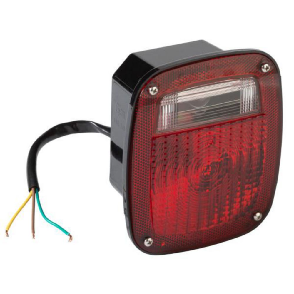 Three-Stud Peterbilt® Chevrolet® Jeep® GMC® Stop Tail Turn Light with Pigtail
